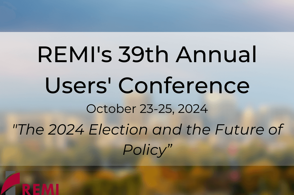 REMI’s 39th Annual Users’ Conference